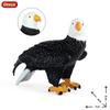 Oenux Simualtion Cute Forest Wild Animals Action Figures Owl Pangolin Manatee Rabbit Model Miniature Cake Toppers Kids Gift Toy