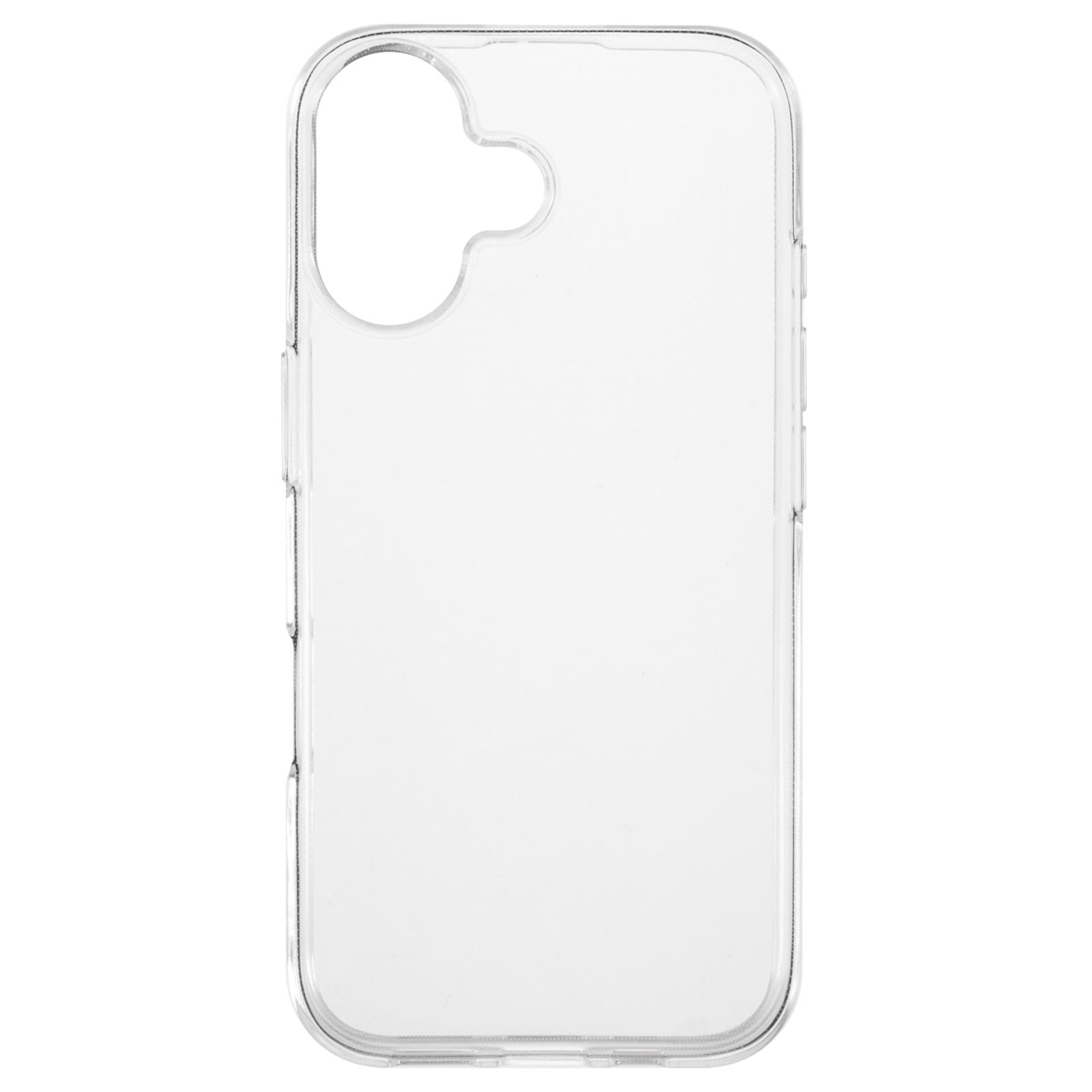 

10Pcs/Set For iPhone 16 Plus Case Clear TPU Watermark-Free Shockproof Phone Cover A