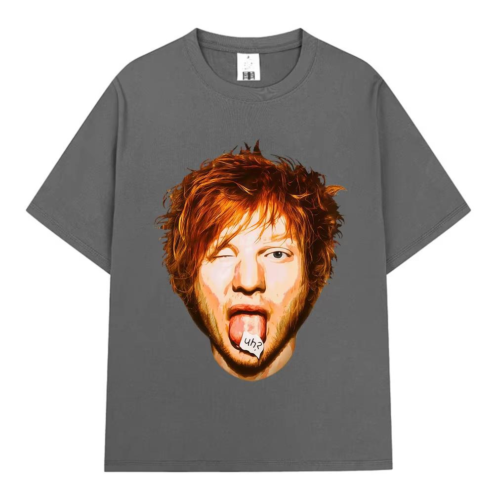 Ed Sheeran Loop Tour Australia Graphic T-shirts Men Clothing Fashion Hip Hop Vintage Oversized T Shirts Streetwear