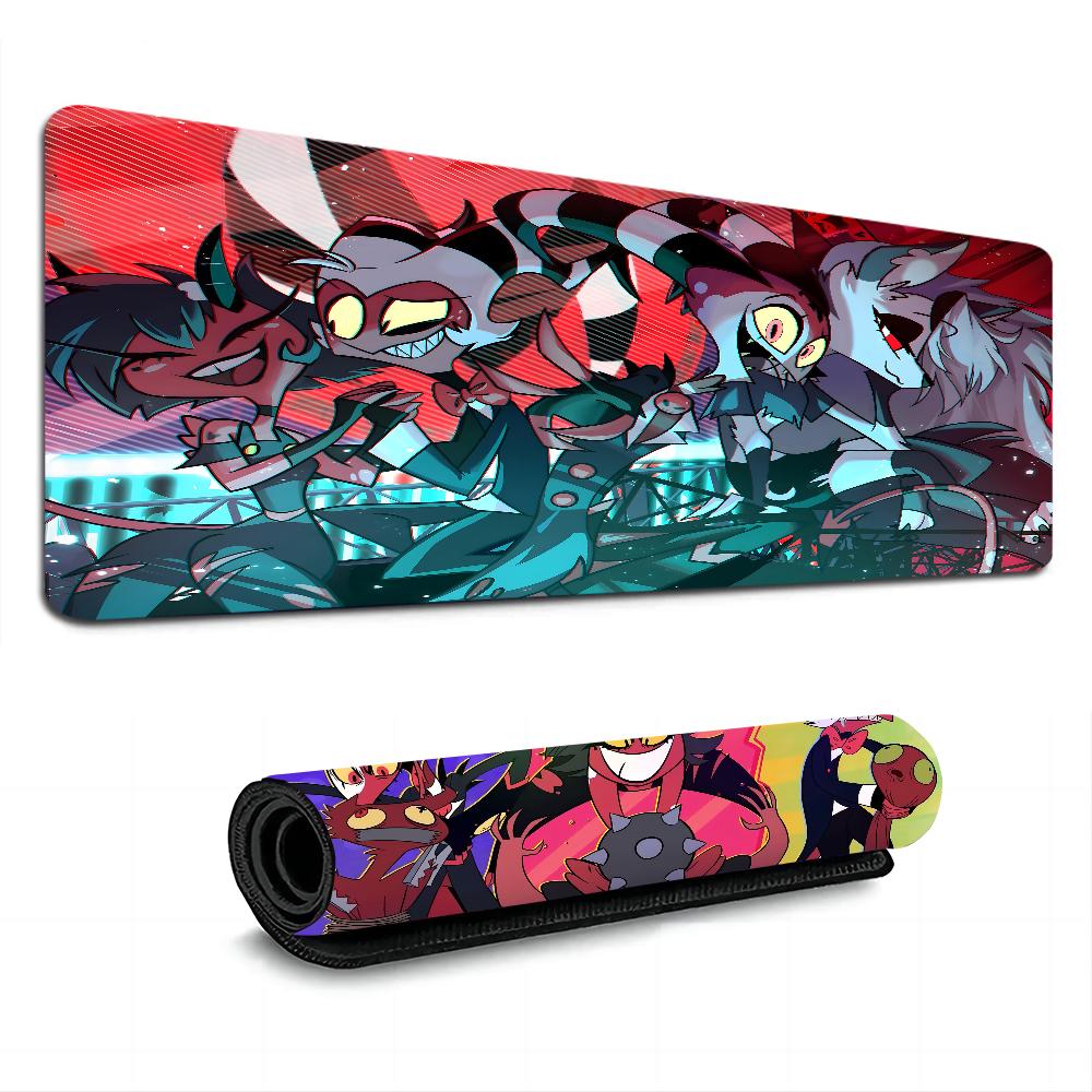 Cartoon H-Helluva Boss Terror Mousepad Boy Pad Natural Rubber Gaming Desk Mat Size For Gameing World Of Tanks CS GO Zelda