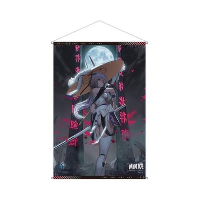 NIKKE B2 Red B2 Made of Suede Fabric Tapestry, Lotus, Size,