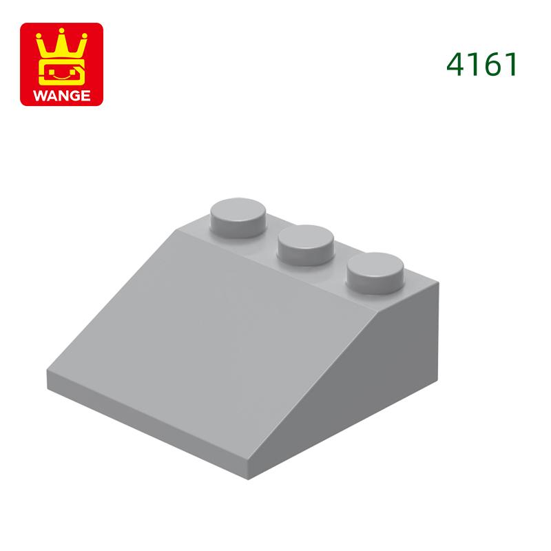 Non-Toxic 50Pcs/Lot 4161 Slope 25 3X3 Building Blocks Moc Construction Accessories Compatible With Bricks Children Toys Gift Box