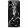 For Infinix Hot 30i NFC Case X669D Silicone Wolf Lion TPU Soft Fundas For Infinix Hot 30i X669C Hot30i 2023 Protector Black Capa