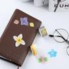 200PCS Adhesive Sticker Stylish Flower Petals Tape Scrapbooking Sticky Paper Masking Tape