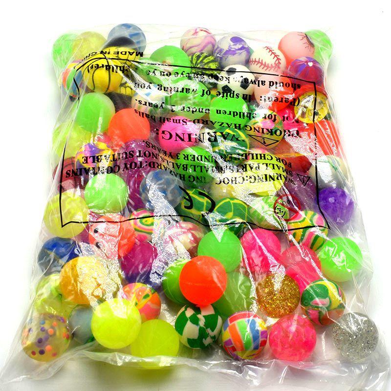 Classic 30mm Mixed Elastic Ball Toy With Magic Eyes Wholesale By Manufacturer