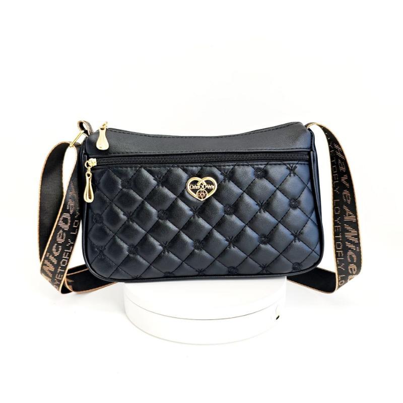 

Single shoulder large capacity multi-compartment interlayer casual mother messenger bag mother-in-law grocery change bag