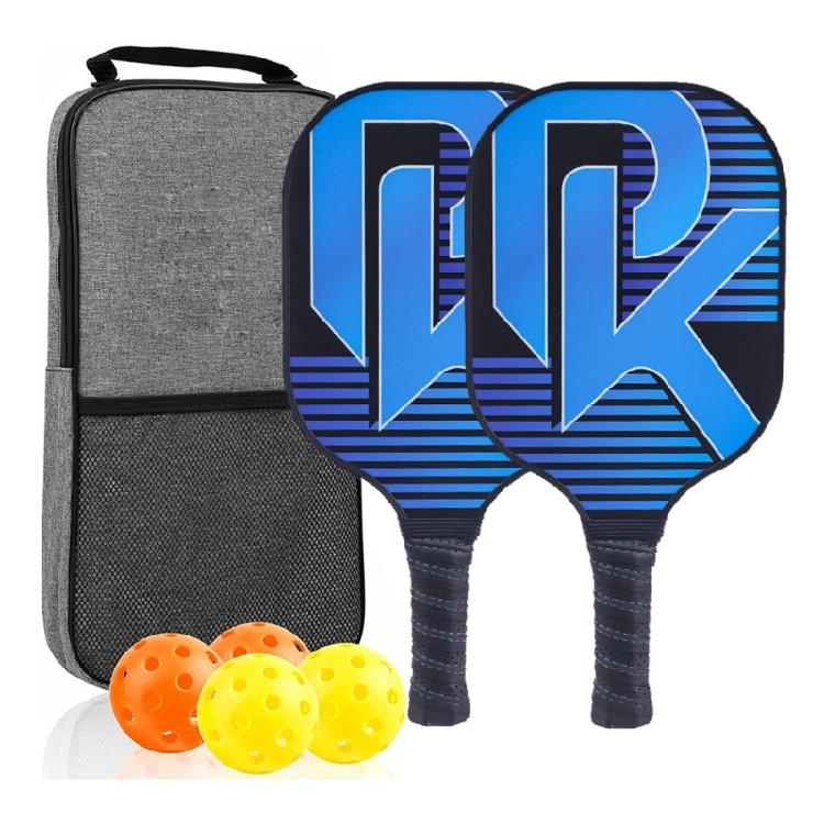 Durability Carbon Fiber Pickleballs Paddles Ergonomic Grip for Quickly Response and Maximums Durability