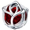 Charms Da Pandora Pingente Charms Rosa Vermelha S925