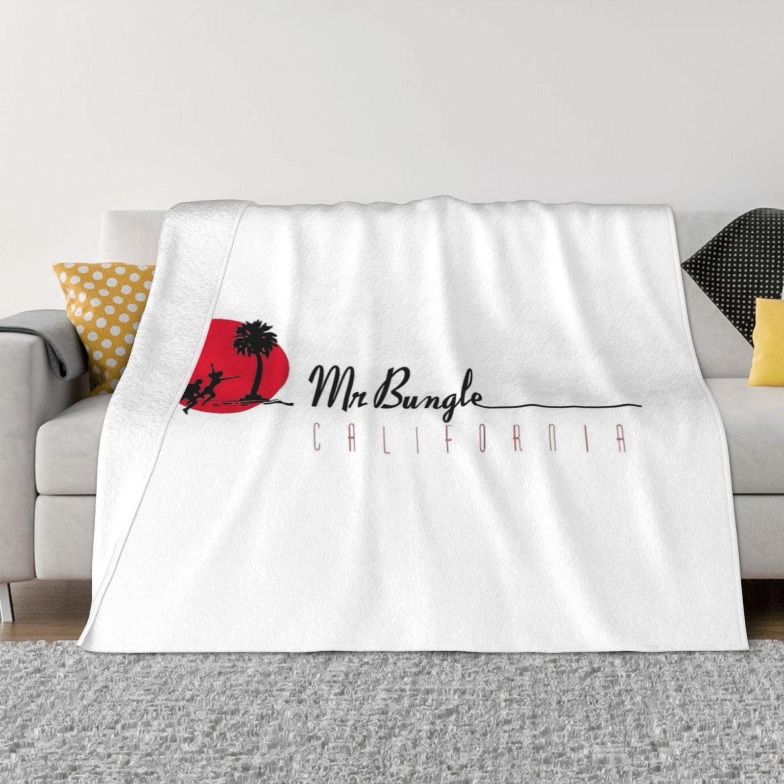New Mr Bungle For Home Sofa Bed Camping Car Plane Travel Portable Blanket Mr Bungle Logo Mr Bungle Artwork Mr Bungle Band Mr 30x40in