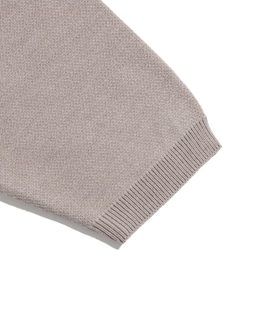 NICEGHOSTCLUB Even The Devil Knit Hoodie_Beige(Ng2Esuk610A)