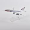 Replica Diecast 1/400 Scale Miniature Aircraft 16cm B747 Korea Air Force One Airways Metal  Airplane Model Plane 747 Model Plane