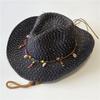 New western cowboy hats for men and women can take summer vacation travel sunscreen sun hat retro sun hat knight hat