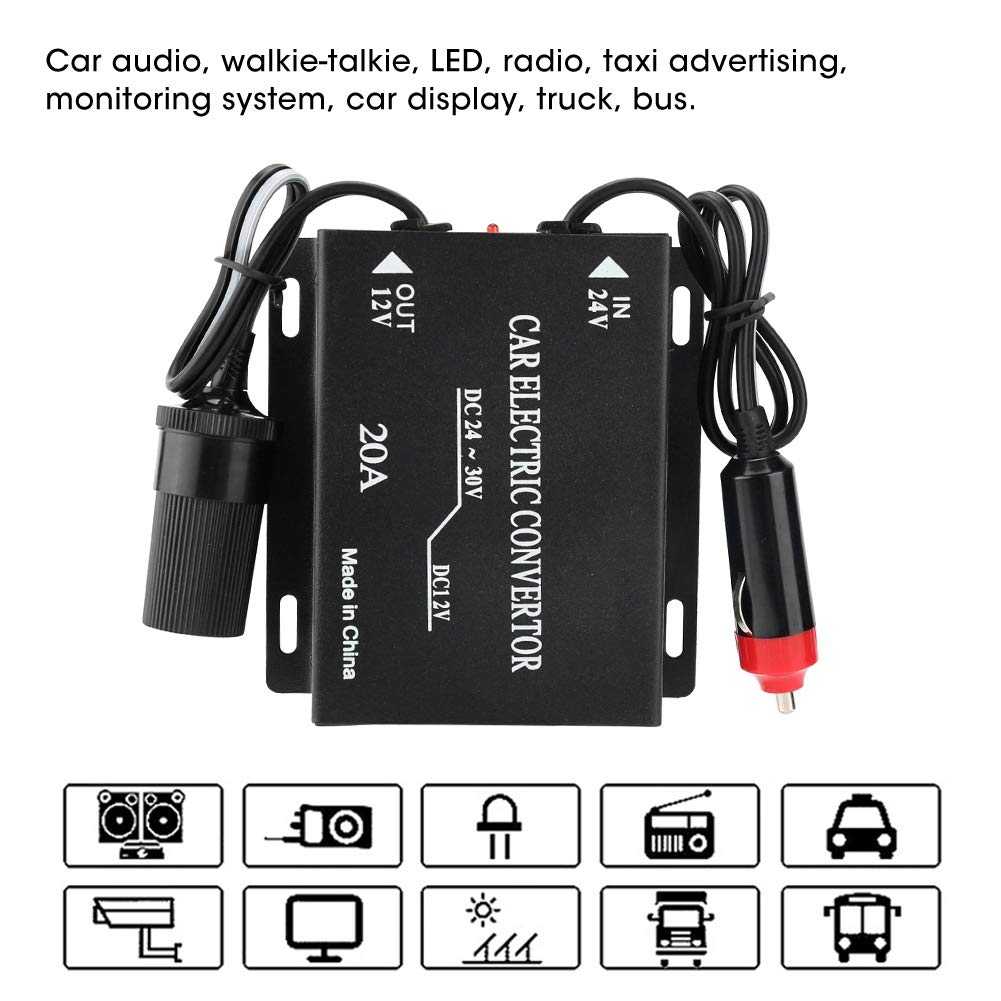 DC 24V to Power Converter, Voltage Converter, DC-DC Converter, Car Converter, Power Converter,