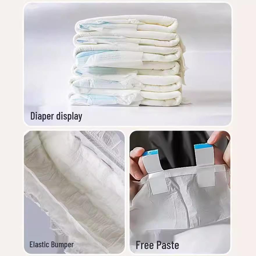 Kang Lanya L-Size Thick Adult Diapers for Elderly - Absorbent, Waterproof Pull-Up Pants