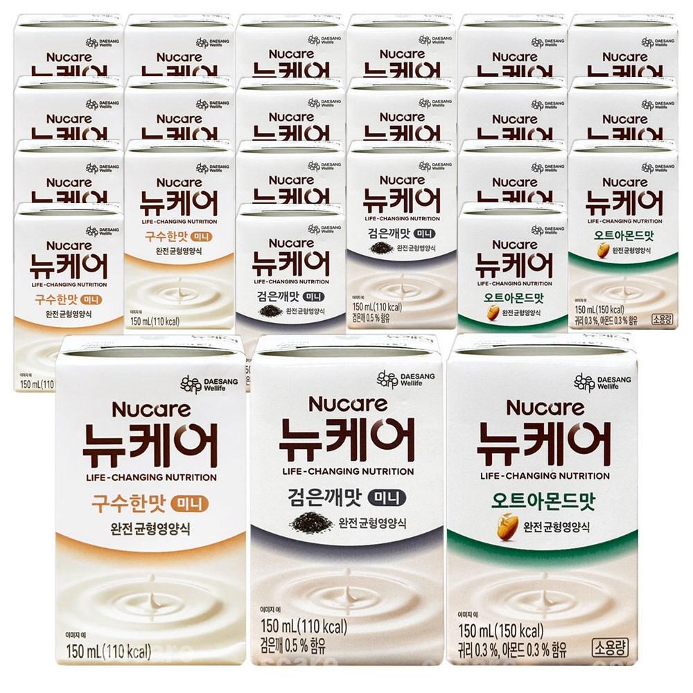 New Care Mini Savory Flavor Black Sesame Flavor Oat Almond Flavor 150ml X 24 Packs 150ml Ingredients: May Be | 150ml X 24 Packs 150ml
