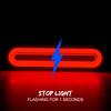 3 In 1 LED Tail Light 60led Sequential Dynamic Turn Signal Light DRL Brake Light 10V-72V For Car Truck Trailer Motorcycle ATV RV