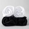 5 Pairs 100% Cotton Summer Men's Boat Socks Black White Solid Colour Absorption Women Anti-Odor Breathable Low Cut Sports Socks