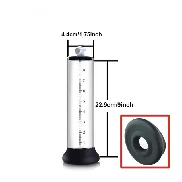 Male Penis Pump Vacuum Pump Penis Enlargement Enhancer Adult Sex Toy for Men Lasting Trainer Erotic Products Vacuum Cylinder