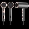 Portable Hair Dryers Negative Ion 1800W 2200W Three-gear Heating and Cooling Adjustment High Power Blue Light Anti-static Blow Dryer Home Appliance