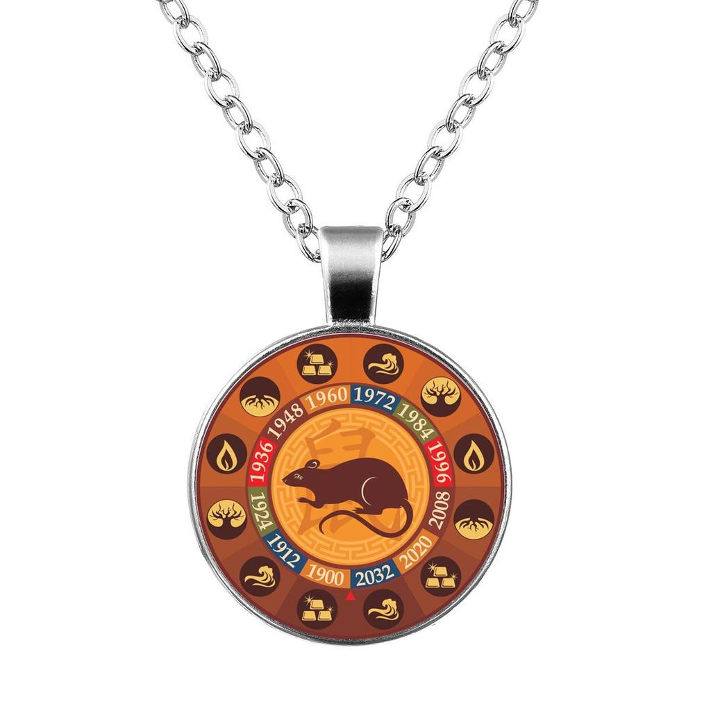 Rat Necklace Chinese Zodiac 