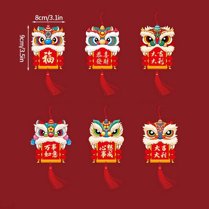 2025 Spring Festival Pendants Chinese Lunar New Year Decoration Hanging Craft Ornament Wealth Tree Decor Pendant Home Decoration