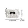1Pc Lace Bow Storage Bag Travel Makeup Bag Professional Makeup Artist Use Storage Bag Home Storage Multi-Color