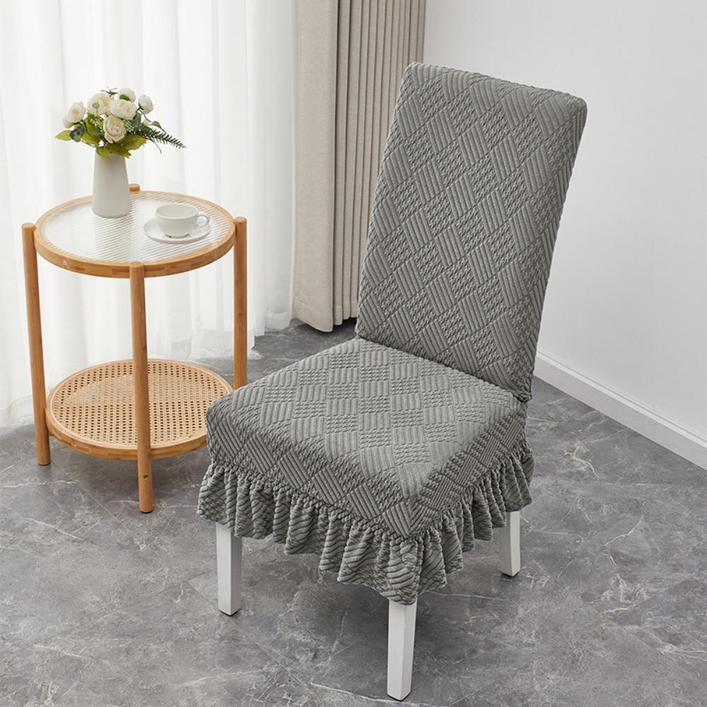 Stretchable Dining Chair Covers Thickened Universal Seat Covers for Chairs Stools with Backrest