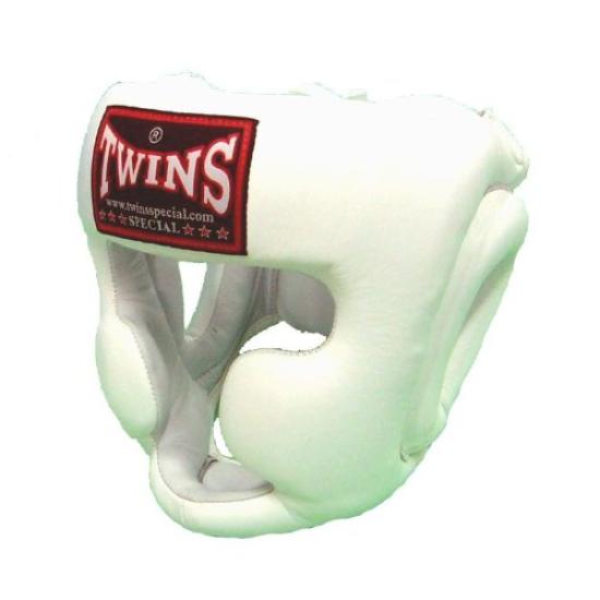 

Twins Headgear Genuine Leather White M Size белый