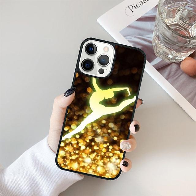 Gymnastics Silhouette Phone Case Cover For iPhone 17 Air 15 16e 14 13 12 Pro Max 11 Pro Max Plus Coque Shell