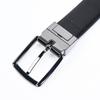 Emporio Armani Belt, 3.5cm Wide, Compatible with the Stringa System, Reversible, Men's, Brown, Y4S576 Y748I 88213, Leather [Used]