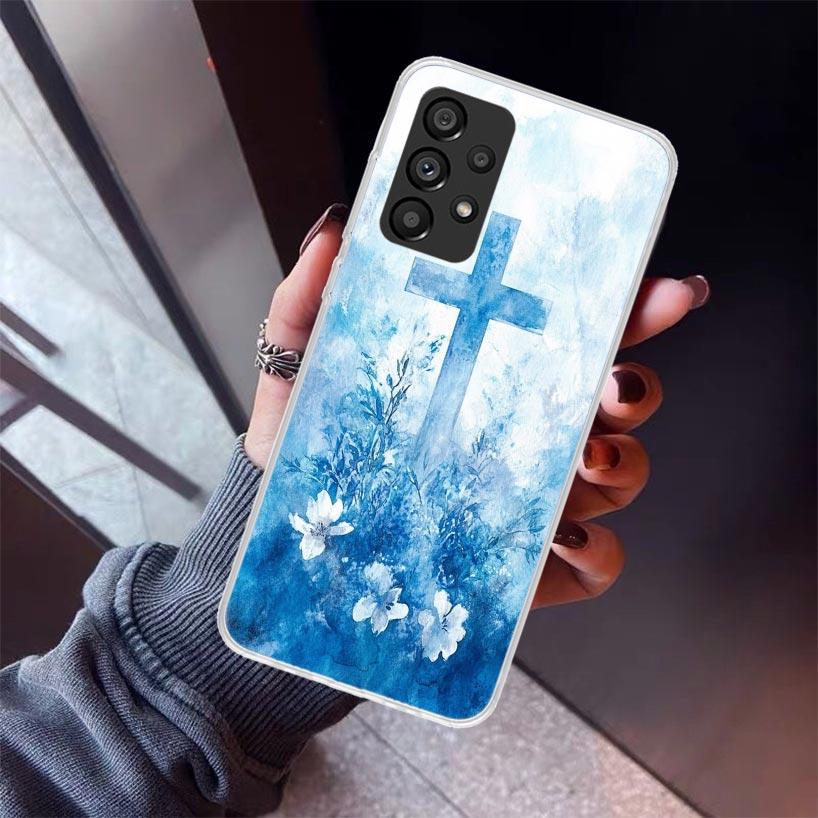 Jesus Bible Phone Case For Samsung Galaxy A52 A51 A50S A32 A22 A12 A02S A72 A71 A31 A70 A30S Note 20 Ultra 10 Plus S10 Galaxy A5