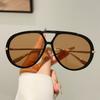 Fashion Large Frame Women'S Sunglasses Anti Outdoor Ultraviolet Driving Vacation Essential Men'S Sunglasses Fashion Glasses