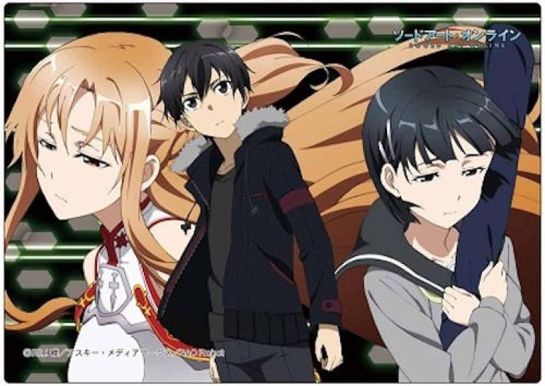 Sword Art Online Desk and Asuna Mat Kazuto, Suguha,