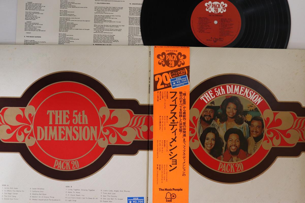 

LP Record 5TH DIMENSION - 5th Dimension BLPQ2 BELL 1973 Japan Obi Soul/Funk Used