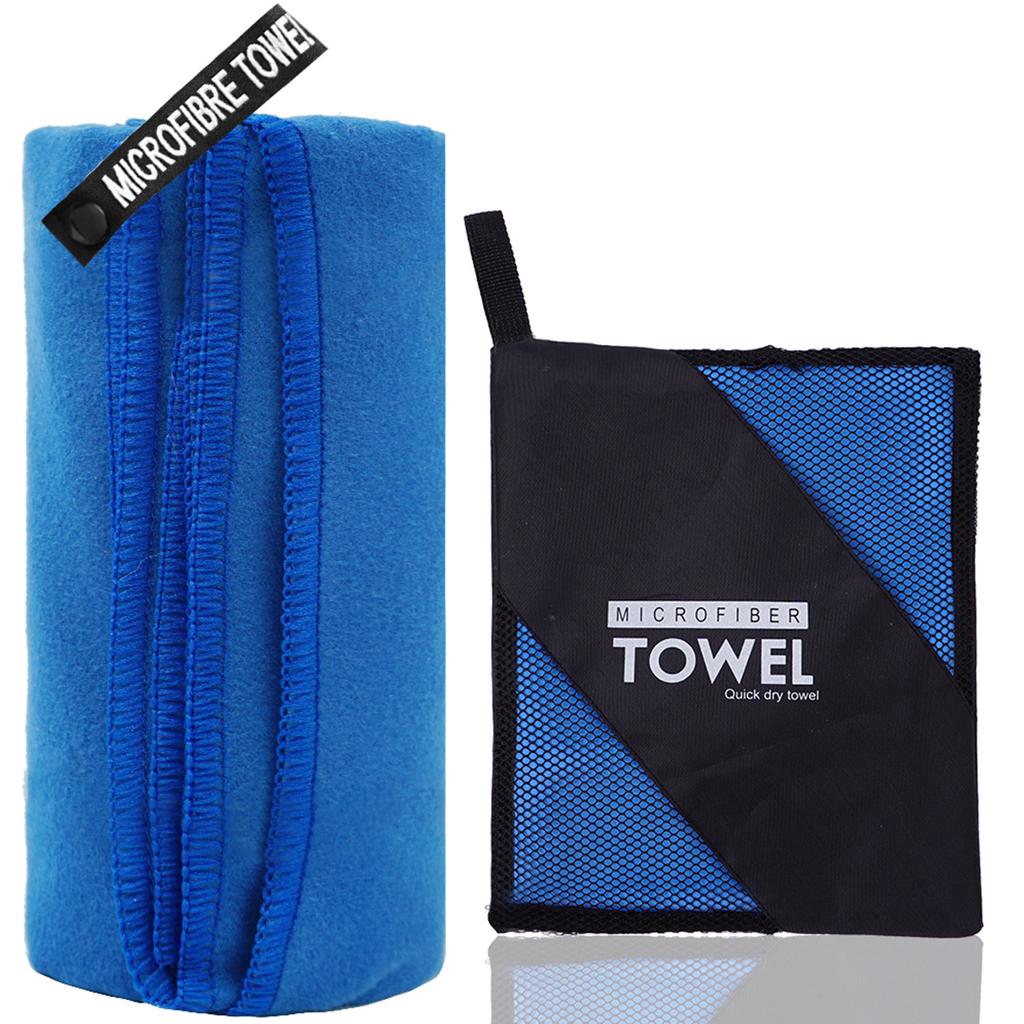 Cross-border Outdoor Storage Camping Quick-drying Sports Towel Absorbent Microfiber Beach Swimming Quick-drying Bath Towel