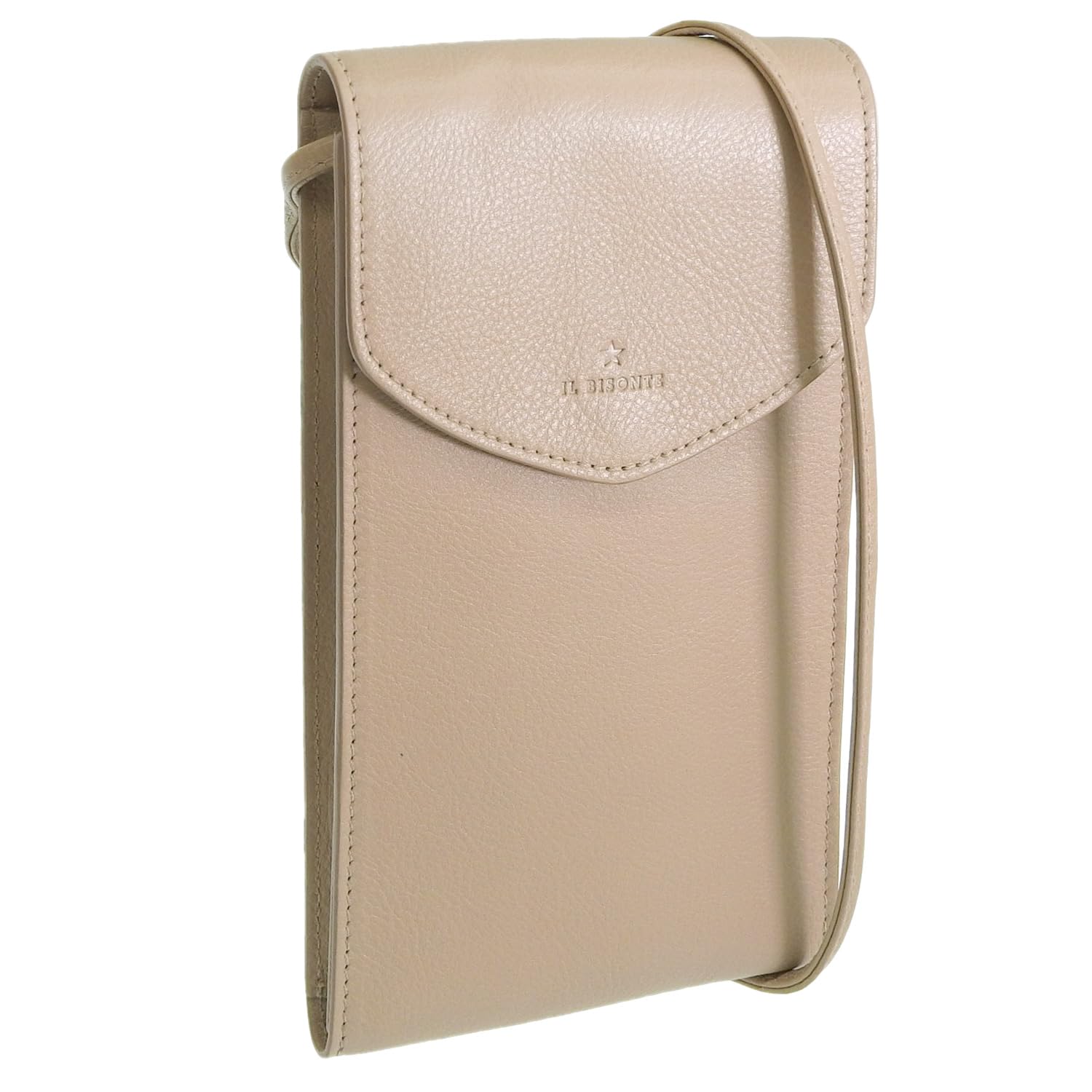 

Сумка через плечо сумка телефон чехол смартфон плечо кожа бежевый SCA100PV0001BW514 IL BISONTE [IL BISONTE] женский [Товар]