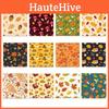 Thanksgiving Tree Themed Leaf Pumpkin Pattern Party Gift Decor Paper Packaging