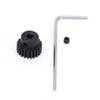 48P Motor Pinion Gear RC Car Spare Parts for 1 10 ECX Two Wheel Drive RC CarBlack 22T