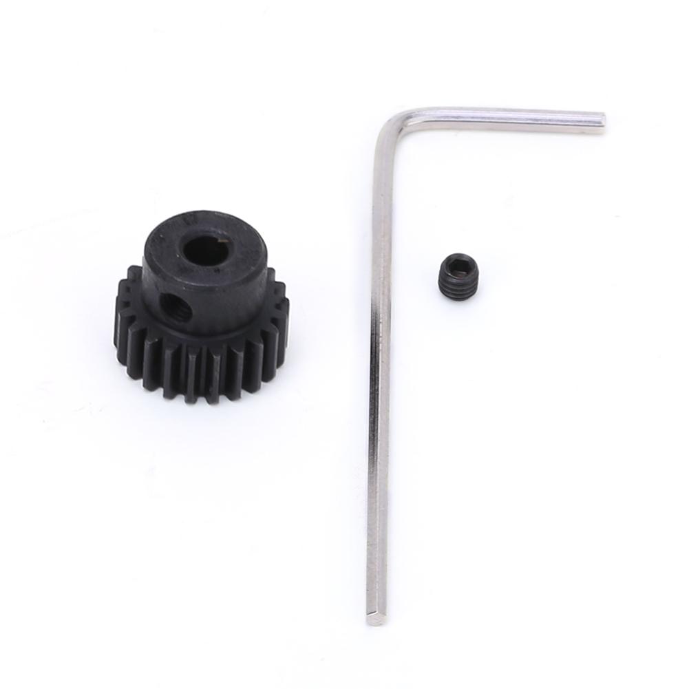 48P Motor Pinion Gear RC Car Spare Parts for 1 10 ECX Two Wheel Drive RC CarBlack 22T