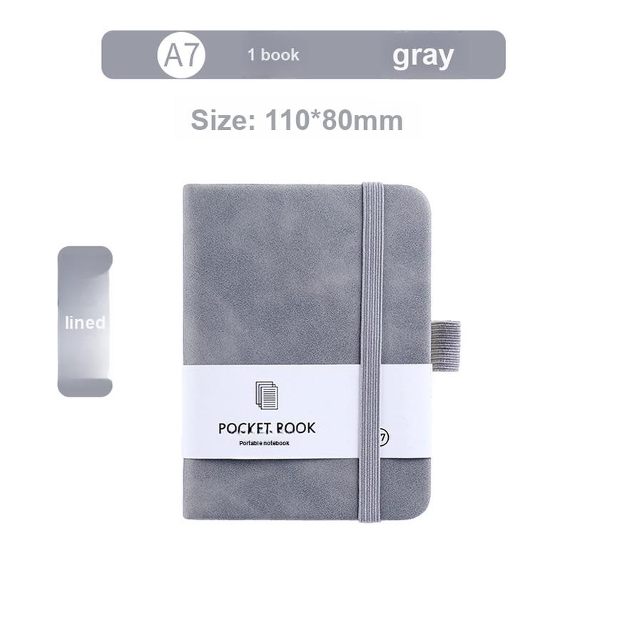 A7 Strap Notebook , A5 Softcover Student Diary, Custom Made A6 Student Agenda Book