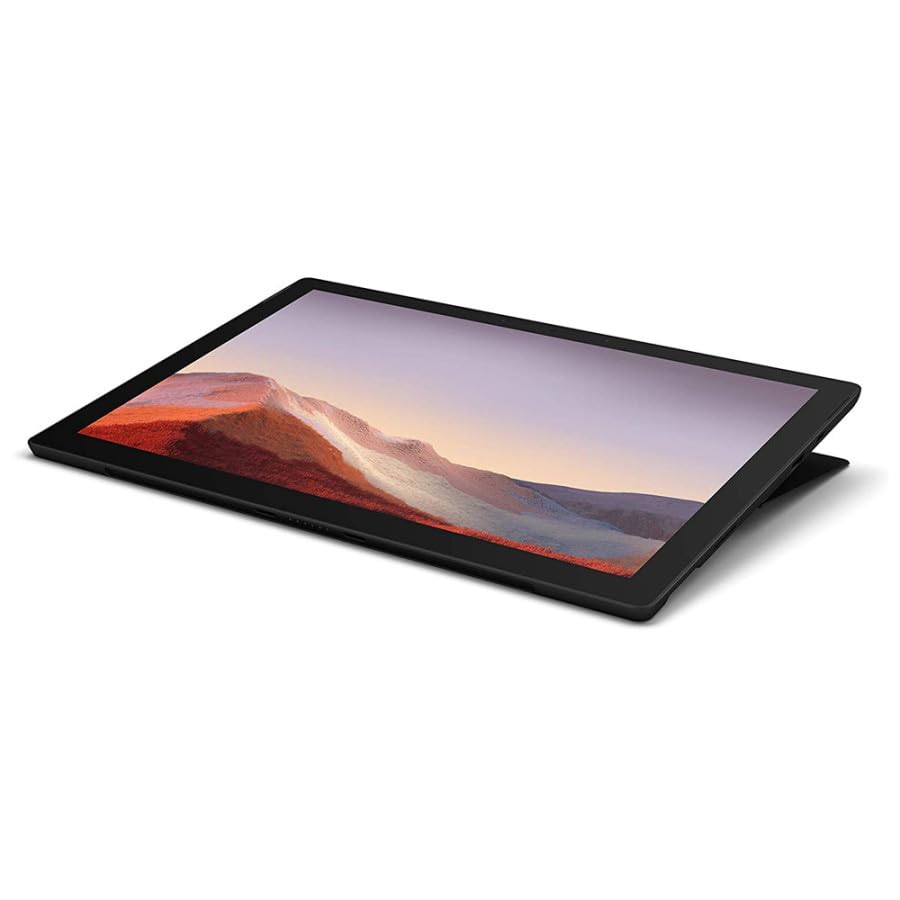 Microsoft Surface Pro 7 1866 Office 2021 10th Generation Core i5 1035G4 CPU 8GB 256GB Tablet PC Notebook PC Laptop Black [Refurbished] / Pre-installed