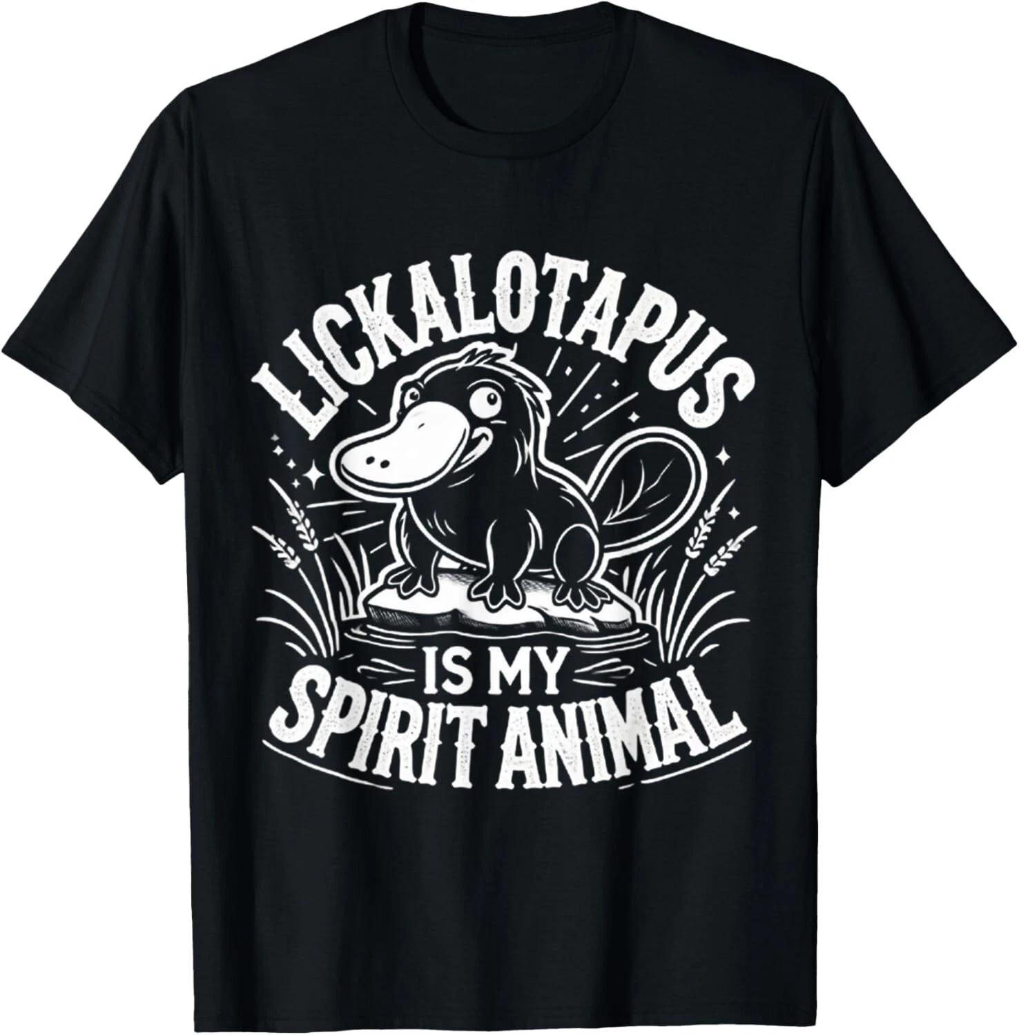 Lickalottapus Is My Spirit Animal Gift Unisex T-Shirt L