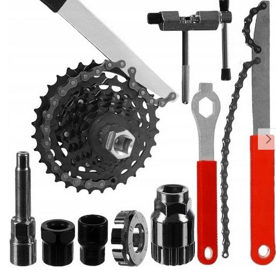 Bicycle Crankset Puller and Bottom Bracket Remover Tool.