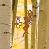 Pretty Elf On Branch Steel Silhouette Metal Wall Art Bring a Sense of Magic and Wonder Areas with This Enchanting Metal Wall Art