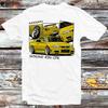 Nissan Skyline R34 Collage Yellow GT JDM Car T Shirt B1076