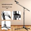 Portable Floor-Standing Microphone Tripod Stand with Adjustable Height for Outdoor Stage Performance