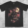 Medieval Dark Fantasy Castle T-Shirt, Gothic Vintage Moon Graphic Tee, Retro Horror 90s Y2K Shirt, Grunge Top, Mythical Night Gothic Gift