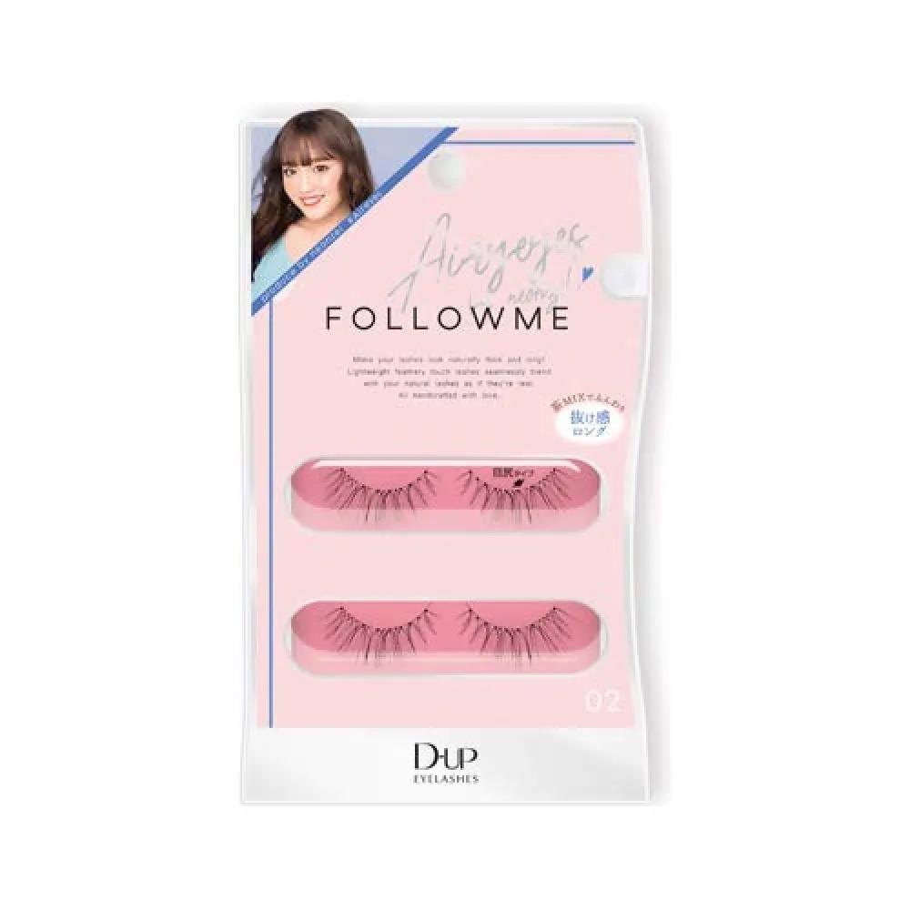D-UP Deep Eye Rush FOLLOWME 02 Air Eyes Eyelashes 2 Pairs (x1)
