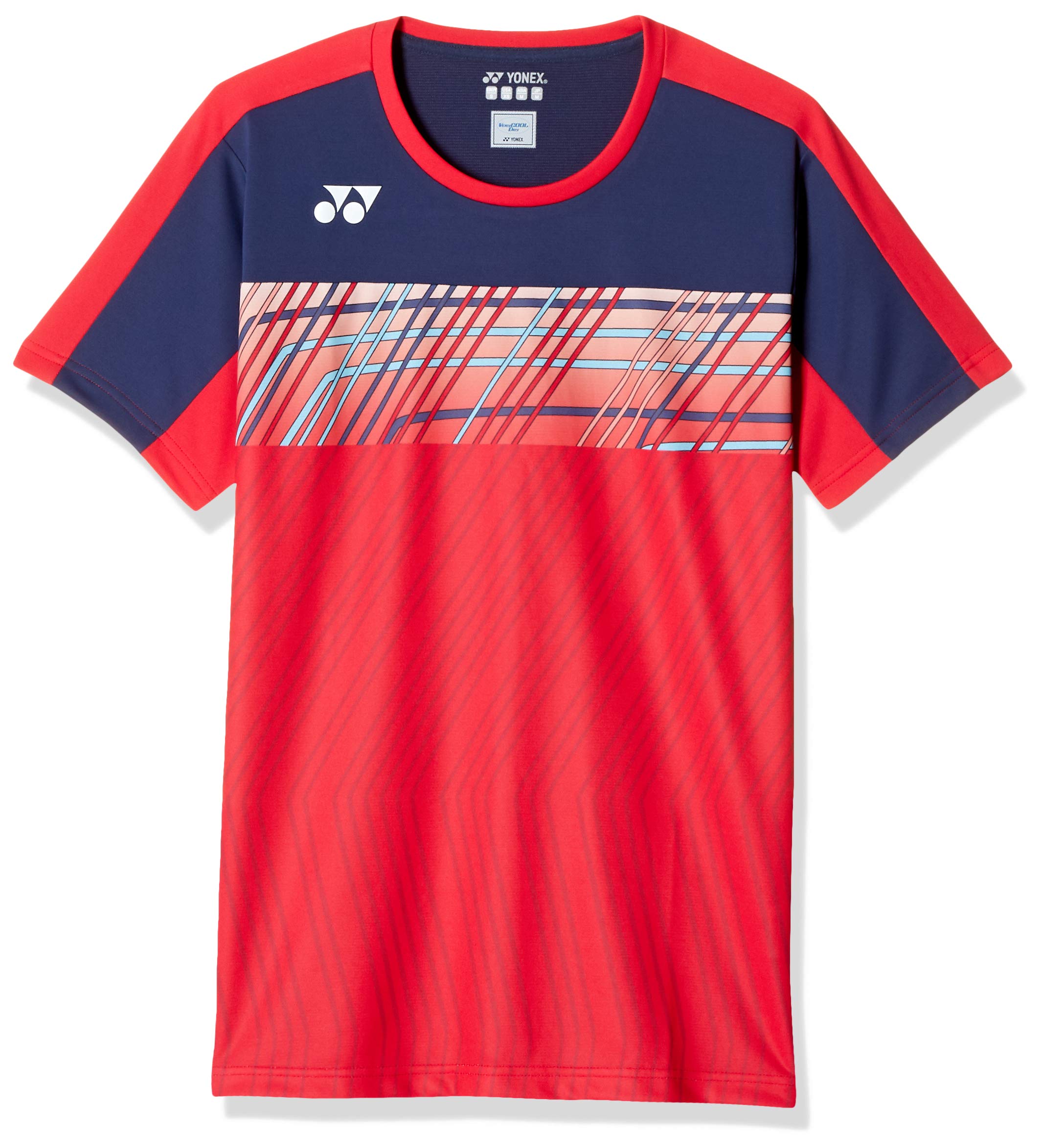 

Рубашка с коротким рукавом Game Shirt Flash Red Japan SS на японский размер [Yonex] (Подходящий стиль) Мужской (639) (эквивалент XS)