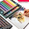 200 OBOS Professional Water-Soluble Oil-Based Colored Pencils for Painting, Sketching, Drawing, and Hand-Painting